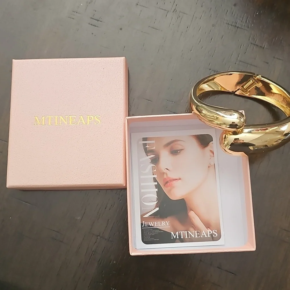 Hinged Cuff Bracelet
